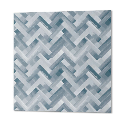 Pvc wall panel square Zigzag stripes