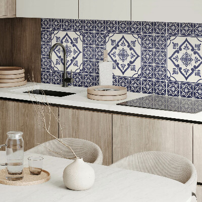 Wall panel square Plant motifs in a harmonious arrangement