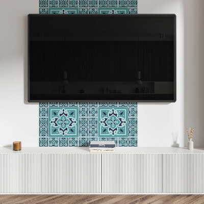 Wall paneling Floral pattern in a modern version