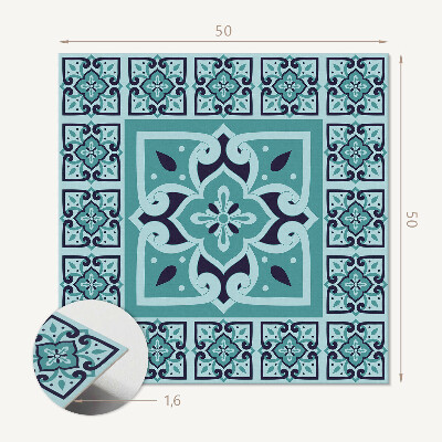 Wall paneling Floral pattern in a modern version
