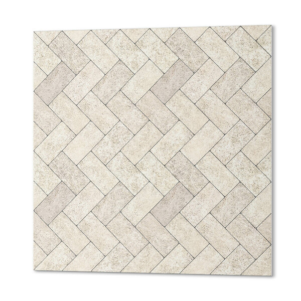 Pvc wall panel square Stylish herringbone pattern