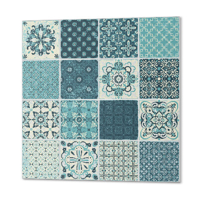 Wall panel square Geometric style mosaic shapes