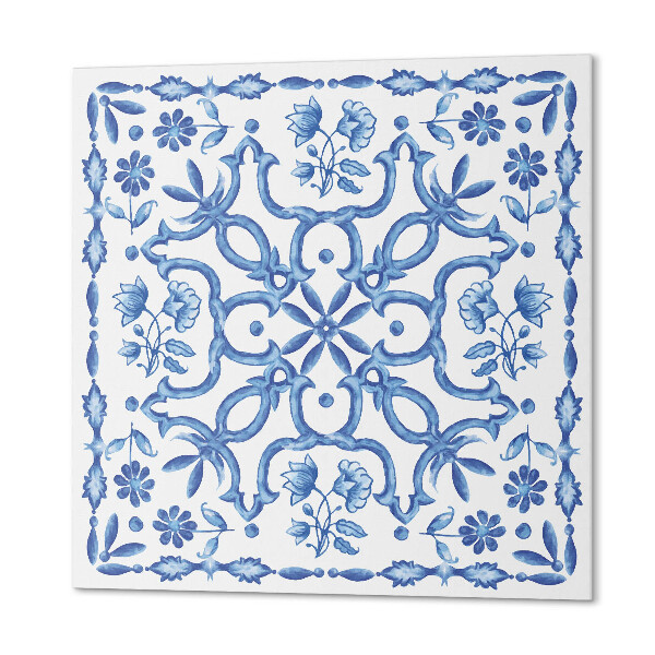 Wall paneling Decorative floral motif