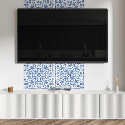 Wall paneling Decorative floral motif