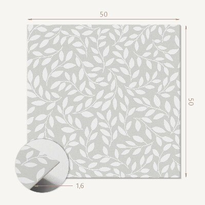 Wall paneling Elegant leaf pattern