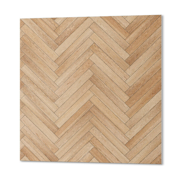 Wall panel square Stylish herringbone design
