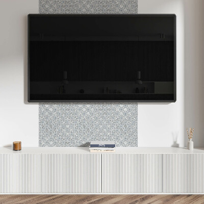 Wall paneling Geometric rhombuses in a modern style