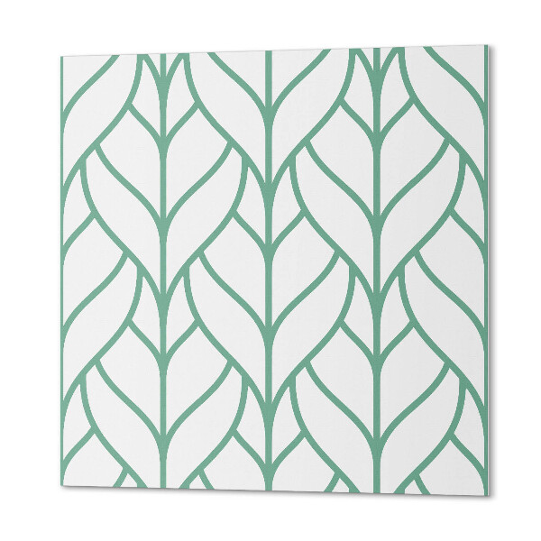 Wall paneling Leafy pattern in balance