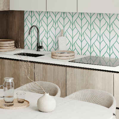 Wall paneling Leafy pattern in balance
