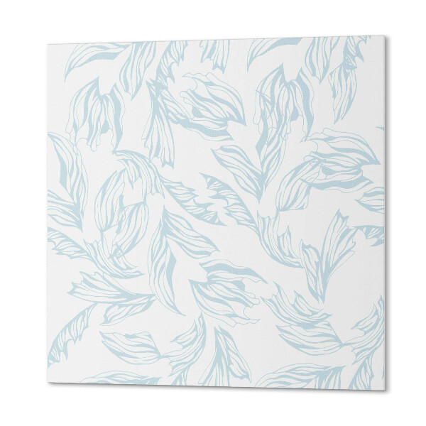 Pvc wall panel square Fancy leaves in patterns