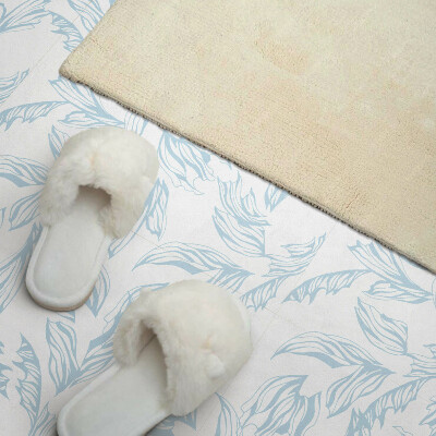 Pvc wall panel square Fancy leaves in patterns