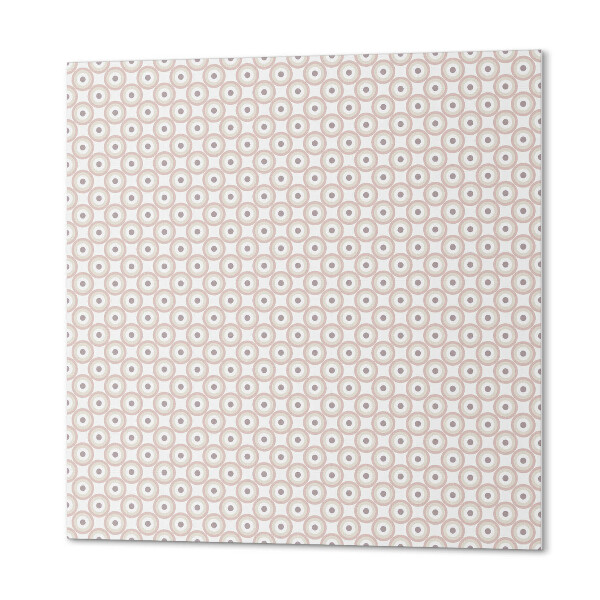 Wall paneling Mesh circles in a modern style