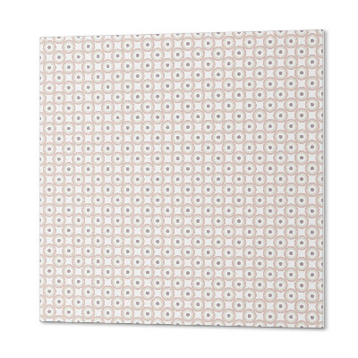 Wall paneling Mesh circles in a modern style