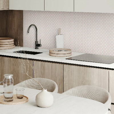 Wall paneling Mesh circles in a modern style