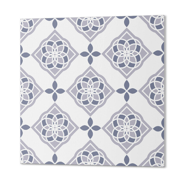 Wall panel square Geometric rhombuses in an artistic edition