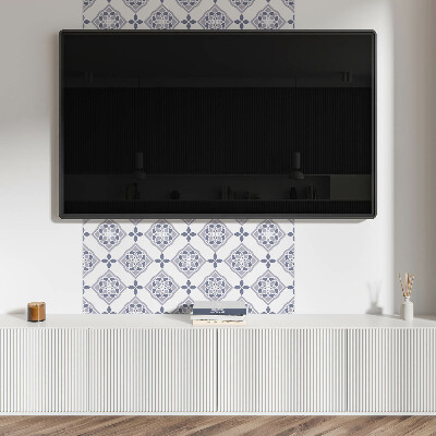 Wall panel square Geometric rhombuses in an artistic edition