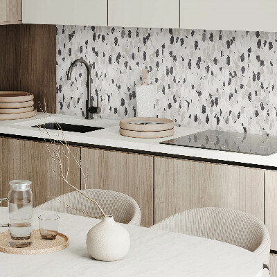 Wall paneling Terracotta motif with natural stones