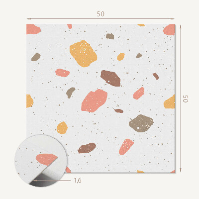Wall panel square Stains in a modern version