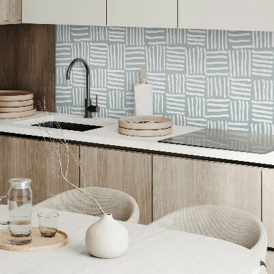 Pvc wall panel square Abstract arrangement of geometric lines