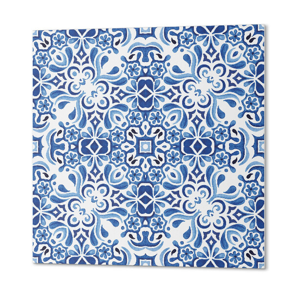 Pvc wall panel square Elegant plant motif