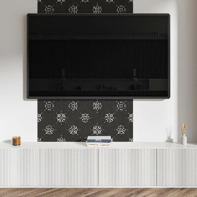 Wall paneling Flower pattern