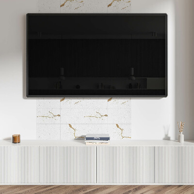 Pvc wall panel square Contemporary Marble Pattern
