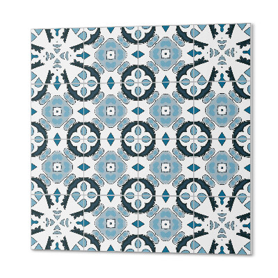 Wall panel square Tiled geometric compositions