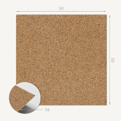 Wall panel square Natural Surface Style