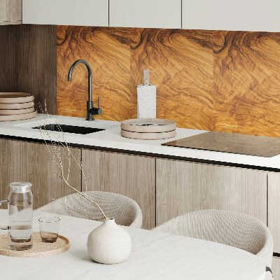 Wall paneling Natural wood motif