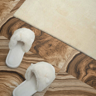 Pvc wall panel square Natural wood motifs