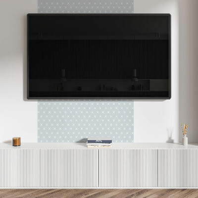 Wall paneling Stylish cross motif