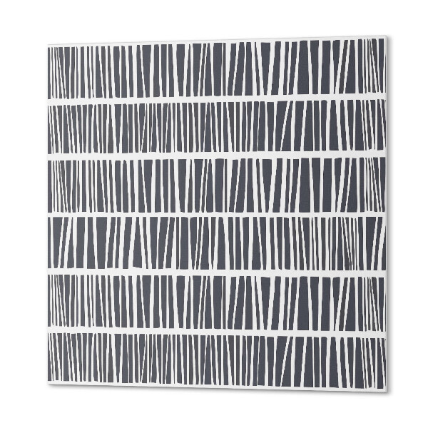 Pvc wall panel square Stylish line outline