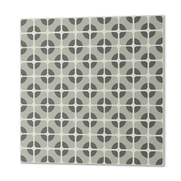 Pvc wall panel square Modern geometric tile layout