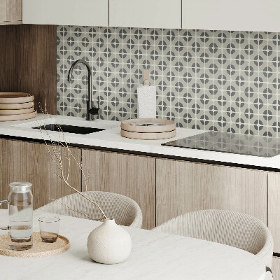 Pvc wall panel square Modern geometric tile layout