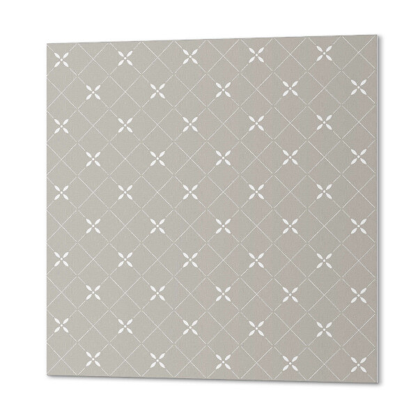 Wall paneling Stylish geometric rhombus motif