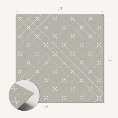 Wall paneling Stylish geometric rhombus motif