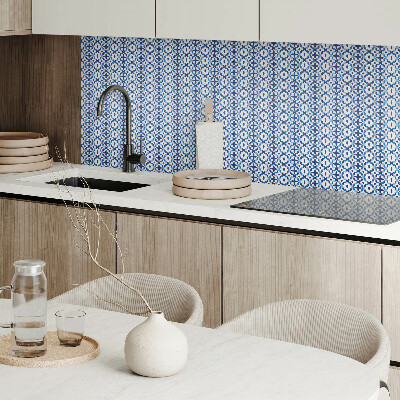 Wall paneling Floral and geometric design