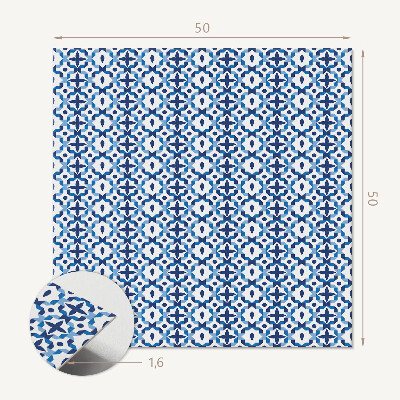 Wall paneling Floral and geometric design