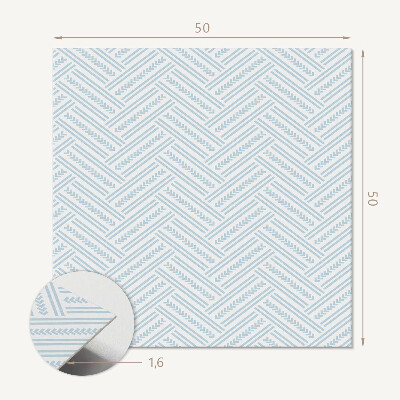 Wall paneling Geometric zigzags with a linear pattern