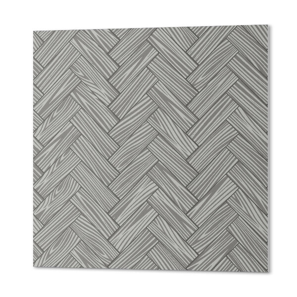 Wall paneling Wooden braid weave
