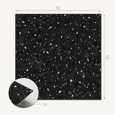 Wall panel square Terrazzo in creative