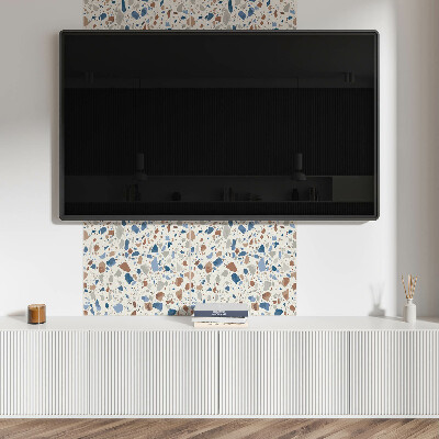 Pvc wall panel square Jewels of nature in design