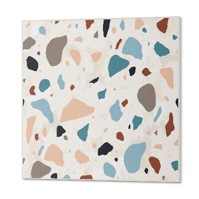 Wall panel square Stylish design with stone accents