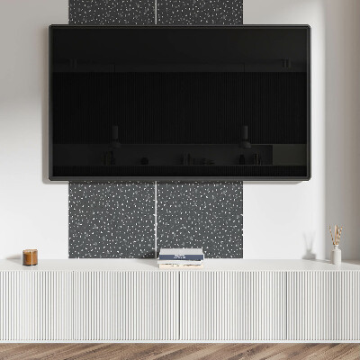 Pvc wall panel square Pattern with tiny spots