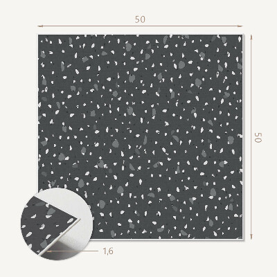 Pvc wall panel square Pattern with tiny spots
