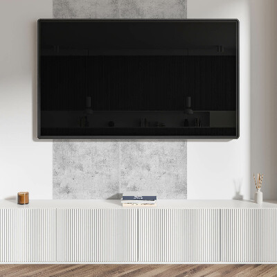 Wall panel square Raw concrete styling