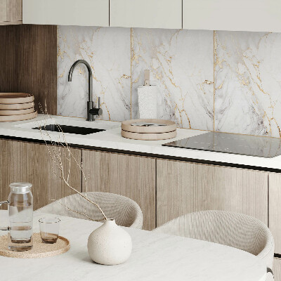 Wall panel square Marble motif with subtle veins