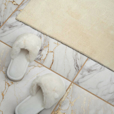 Wall panel square Marble motif with subtle veins