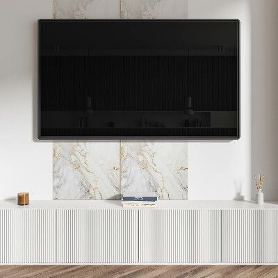 Wall panel square Marble motif with subtle veins