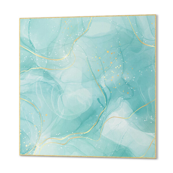 Wall paneling Abstract motif in the form of flowing lines